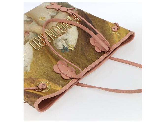 LOUIS VUITTON Masters Collection FRAGONARD Neverfull MM M43319 Auth 163469SAM Rosa - vista 6