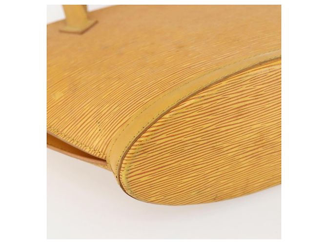 LOUIS VUITTON Borsa a Mano Epi Saint Jacques Gialla M52279 LV Auth 172034 Giallo - vista 14