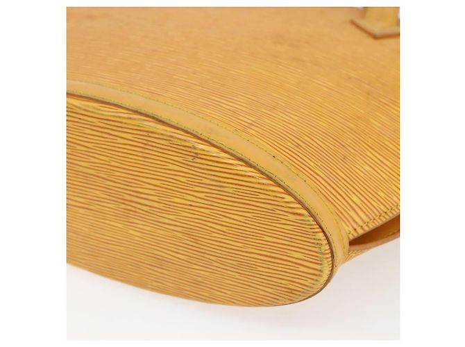 LOUIS VUITTON Borsa a Mano Epi Saint Jacques Gialla M52279 LV Auth 172034 Giallo - vista 15