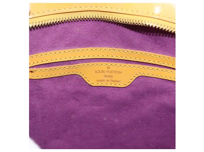 LOUIS VUITTON Borsa a Mano Epi Saint Jacques Gialla M52279 LV Auth 172034 Giallo - vista 17