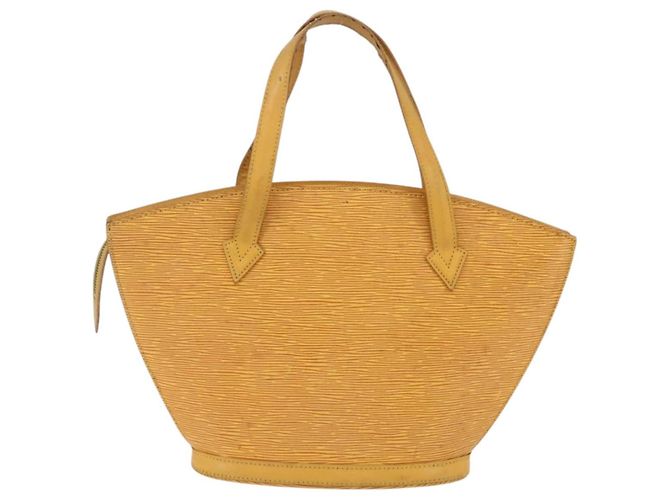 LOUIS VUITTON Borsa a Mano Epi Saint Jacques Gialla M52279 LV Auth 172034 Giallo - vista 2