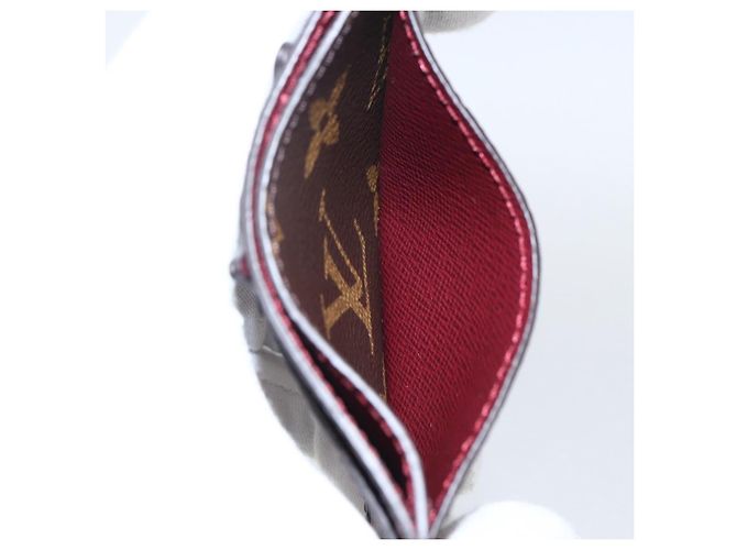 LOUIS VUITTON Catgram Tarjetero Catnap M15155 LV Auth 170015SM Monograma - vista 18