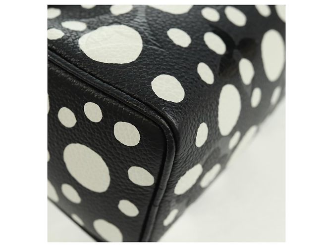 LOUIS VUITTON Empreinte Géant Point Infini Nano Speedy Bag M81910 Auth BA9652SM Noir - vue 18