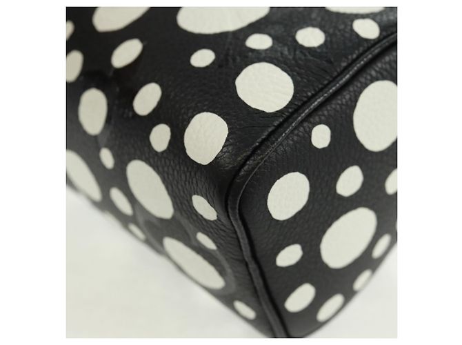 LOUIS VUITTON Empreinte Géant Point Infini Nano Speedy Bag M81910 Auth BA9652SM Noir - vue 19