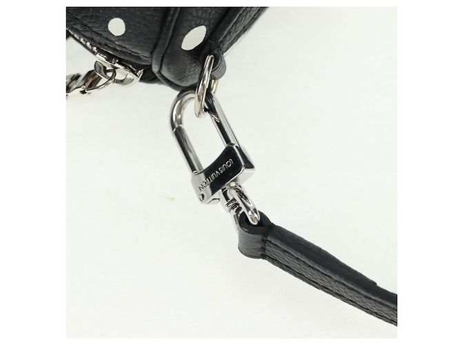 LOUIS VUITTON Empreinte Géant Point Infini Nano Speedy Bag M81910 Auth BA9652SM Noir - vue 20