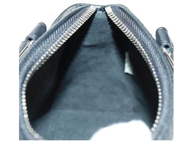 LOUIS VUITTON Empreinte Géant Point Infini Nano Speedy Bag M81910 Auth BA9652SM Noir - vue 23