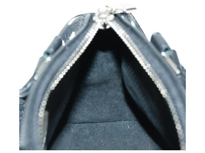 LOUIS VUITTON Empreinte Géant Point Infini Nano Speedy Bag M81910 Auth BA9652SM Noir - vue 24