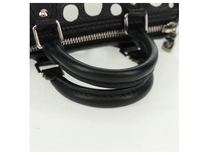 LOUIS VUITTON Empreinte Géant Point Infini Nano Speedy Bag M81910 Auth BA9652SM Noir - vue 7