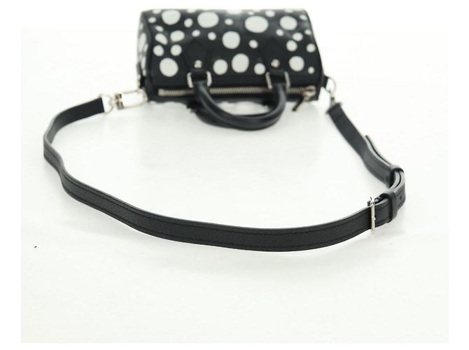 LOUIS VUITTON Empreinte Géant Point Infini Nano Speedy Bag M81910 Auth BA9652SM Noir - vue 8
