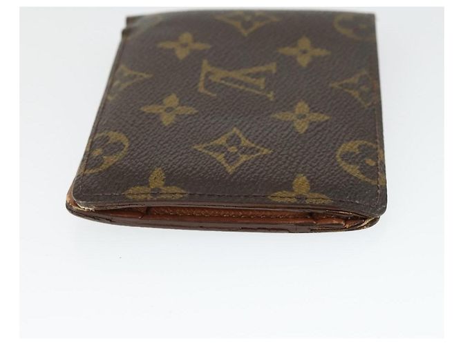 Portafoglio Monogram LOUIS VUITTON 3 pezzi LV Auth BA10350 Monogramma - vista 11