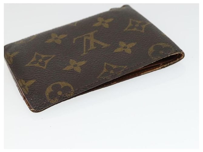 Portafoglio Monogram LOUIS VUITTON 3 pezzi LV Auth BA10350 Monogramma - vista 12