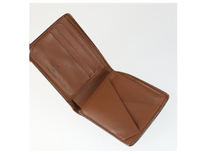 Portafoglio Monogram LOUIS VUITTON 3 pezzi LV Auth BA10350 Monogramma - vista 14