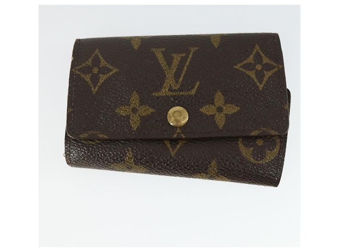 Portafoglio Monogram LOUIS VUITTON 3 pezzi LV Auth BA10350 Monogramma - vista 16