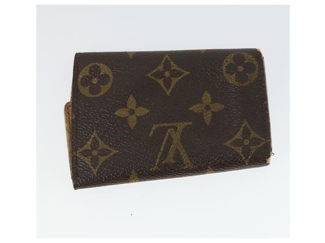 Portafoglio Monogram LOUIS VUITTON 3 pezzi LV Auth BA10350 Monogramma - vista 17