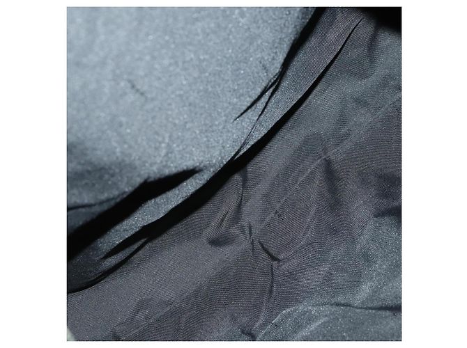 Borsa Boston in tela Zucchino FENDI nera e marrone Auth ep13122 Nero - vista 12