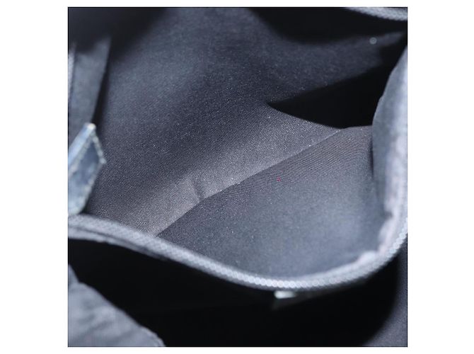 Borsa a Spalla GG Canvas Gucci Nera Argento 145857 Auth ti3750 Nero - vista 23