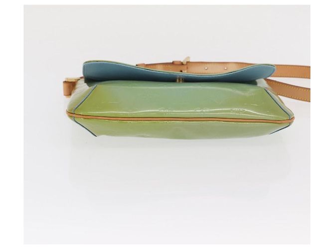 LOUIS VUITTON Borsa Thompson Street Monogram Vernis Blu Baby M91009 Auth BA10490 Blu chiaro - vista 5
