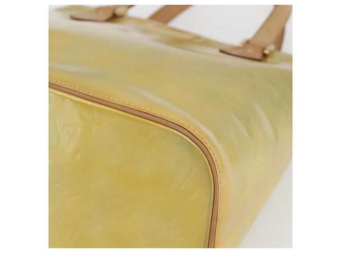 LOUIS VUITTON Borsa a Mano Monogram Vernis Houston Grigio M91053 LV Auth hk3454 - vista 14