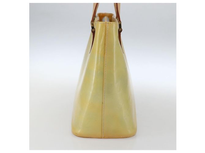 LOUIS VUITTON Borsa a Mano Monogram Vernis Houston Grigio M91053 LV Auth hk3454 - vista 3