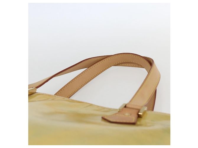 LOUIS VUITTON Borsa a Mano Monogram Vernis Houston Grigio M91053 LV Auth hk3454 - vista 8