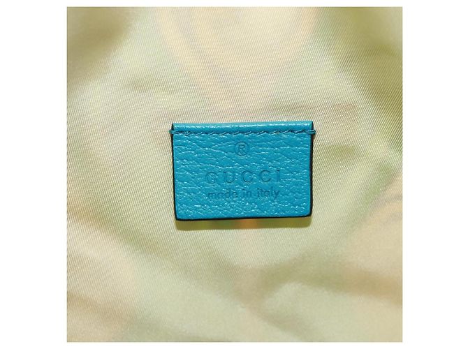 GUCCI Zaino The North Face in nylon verde argento 650294 Auth 170794SAM - vista 32