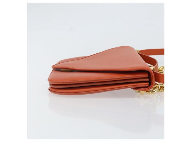 Borsa a Spalla con Catena Bottega Veneta in Pelle 2 in 1 Marrone Oro Auth 169800V - vista 3
