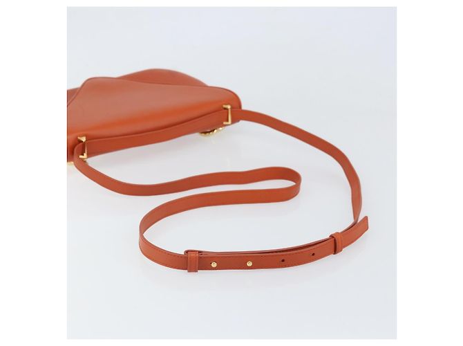 Borsa a Spalla con Catena Bottega Veneta in Pelle 2 in 1 Marrone Oro Auth 169800V - vista 8