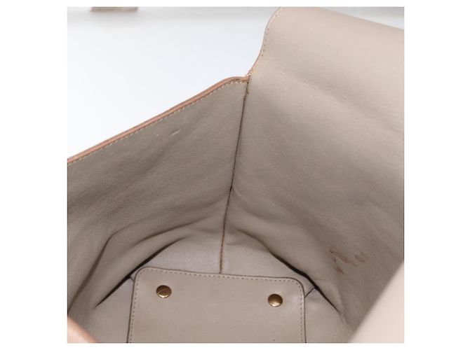 Borsa a Spalla Gancini in Pelle Rosa Oro Auth 171552 di Salvatore Ferragamo - vista 21