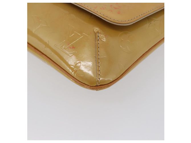LOUIS VUITTON Borsa Thompson Street Monogram Vernis Beige M91301 LV Auth 171822 - vista 15