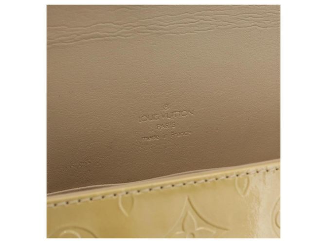 LOUIS VUITTON Borsa Thompson Street Monogram Vernis Beige M91301 LV Auth 171822 - vista 19