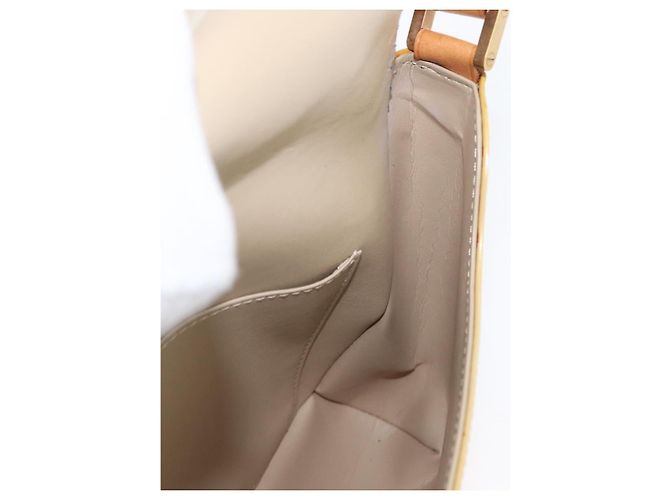 LOUIS VUITTON Borsa Thompson Street Monogram Vernis Beige M91301 LV Auth 171822 - vista 20