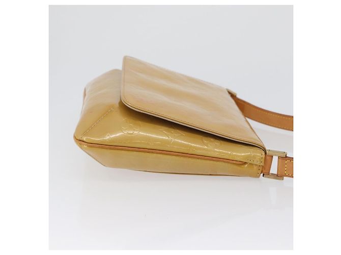 LOUIS VUITTON Borsa Thompson Street Monogram Vernis Beige M91301 LV Auth 171822 - vista 4