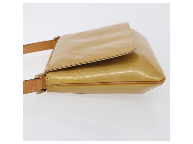 LOUIS VUITTON Borsa Thompson Street Monogram Vernis Beige M91301 LV Auth 171822 - vista 5