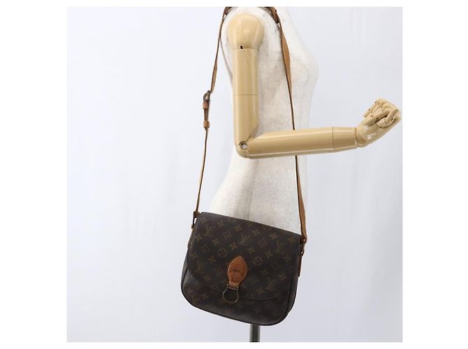 LOUIS VUITTON Borsa a Spalla Monogram Saint Cloud GM M51242 LV Auth 171997 Monogramma - vista 26