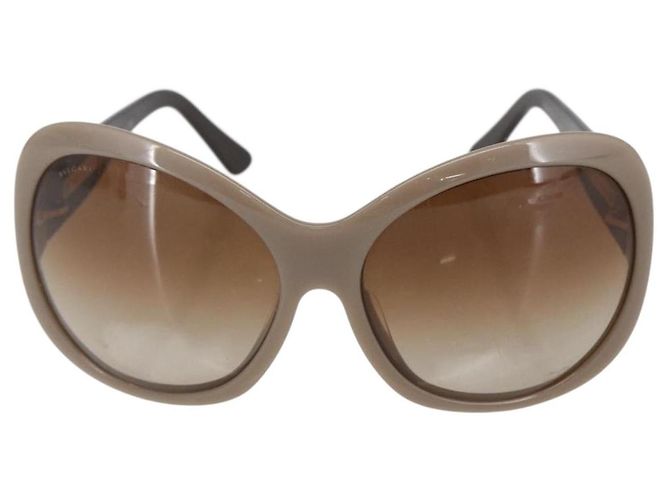 Bulgari Gafas de sol BVLGARI de plástico marrón Auth bs33300 Castaño - vista 2