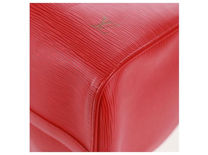 LOUIS VUITTON Epi Keepall 45 Borsa Boston Rossa M42977 LV Auth 171030SAV Rosso - vista 15