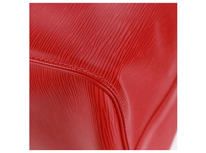 LOUIS VUITTON Epi Keepall 45 Borsa Boston Rossa M42977 LV Auth 171030SAV Rosso - vista 16