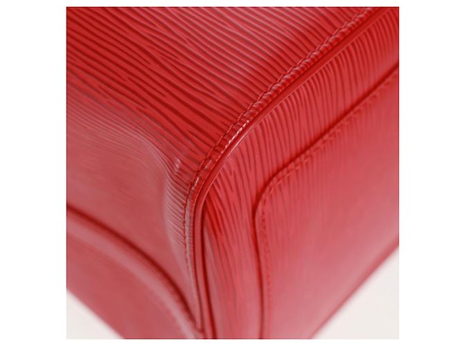 LOUIS VUITTON Epi Keepall 45 Borsa Boston Rossa M42977 LV Auth 171030SAV Rosso - vista 17