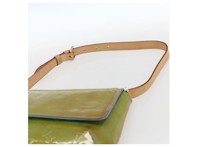LOUIS VUITTON Thompson Street Tasche Monogram Vernis Baby Blau M91009 Auth hk3458 Hellblau - Ansicht 8