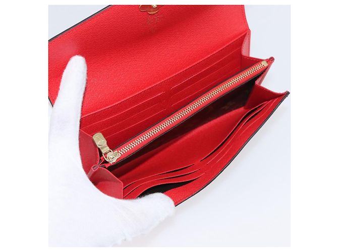 LOUIS VUITTON Monogram Vivienne Portefeuille Sarah Wallet M12207 Auth 168055SM Monogramma - vista 10