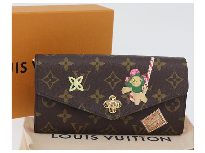 LOUIS VUITTON Monogram Vivienne Portefeuille Sarah Wallet M12207 Auth 168055SM Monogramma - vista 12
