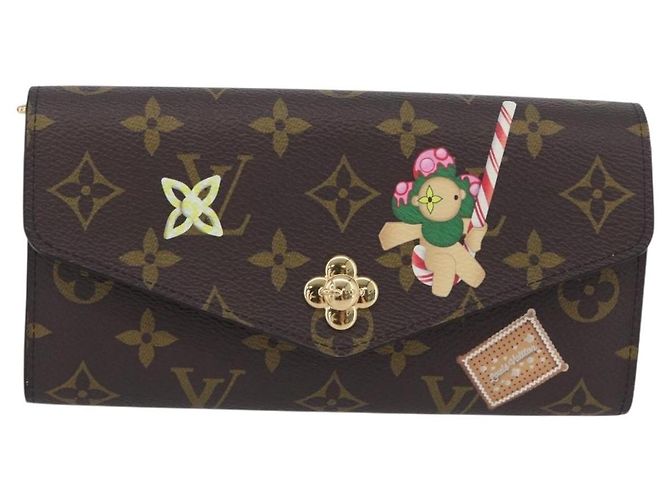 LOUIS VUITTON Monogram Vivienne Portefeuille Sarah Wallet M12207 Auth 168055SM Monogramma - vista 13