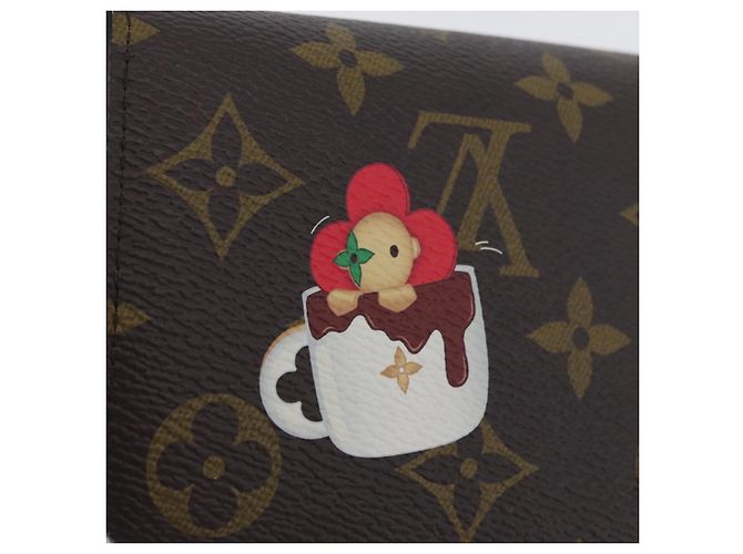 LOUIS VUITTON Monogram Vivienne Portefeuille Sarah Wallet M12207 Auth 168055SM Monogramma - vista 17