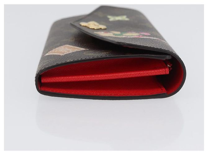 LOUIS VUITTON Monogram Vivienne Portefeuille Sarah Wallet M12207 Auth 168055SM Monogramma - vista 3
