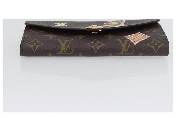 LOUIS VUITTON Monogram Vivienne Portefeuille Sarah Wallet M12207 Auth 168055SM Monogramma - vista 6