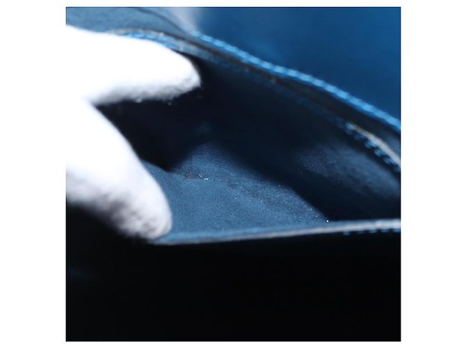 LOUIS VUITTON Borsa a Spalla Epi Cluny Blu M52255 LV Auth 171088 - vista 22