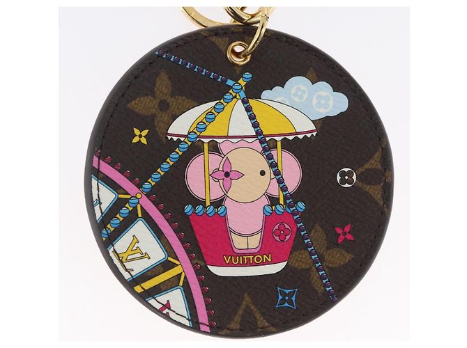 LOUIS VUITTON Monogram Vivienne Portachiavi Illustre Charm M69855 Auth BA10711SAM Rosa - vista 3
