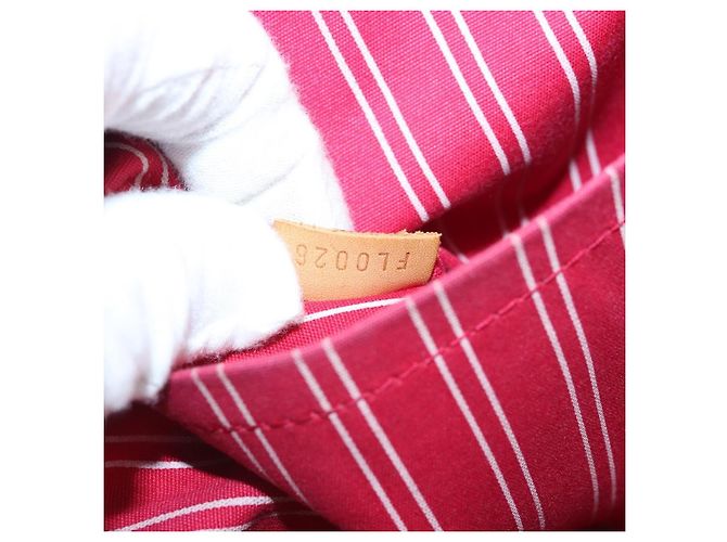 LOUIS VUITTON Antigua Cabas PM Borsa a Mano Rosso Rosa M40088 LV Auth ka2366 - vista 12