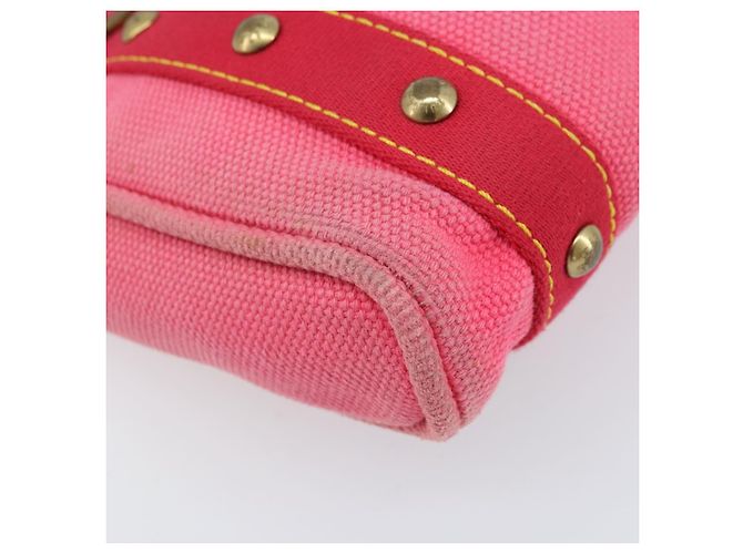 LOUIS VUITTON Antigua Cabas PM Borsa a Mano Rosso Rosa M40088 LV Auth ka2366 - vista 14