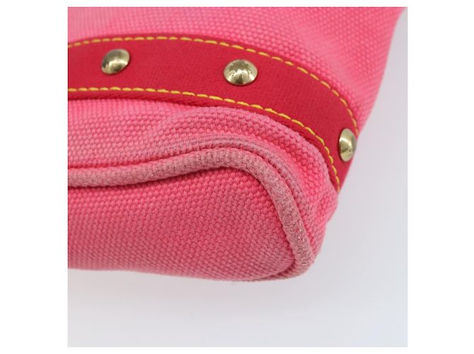 LOUIS VUITTON Antigua Cabas PM Borsa a Mano Rosso Rosa M40088 LV Auth ka2366 - vista 16